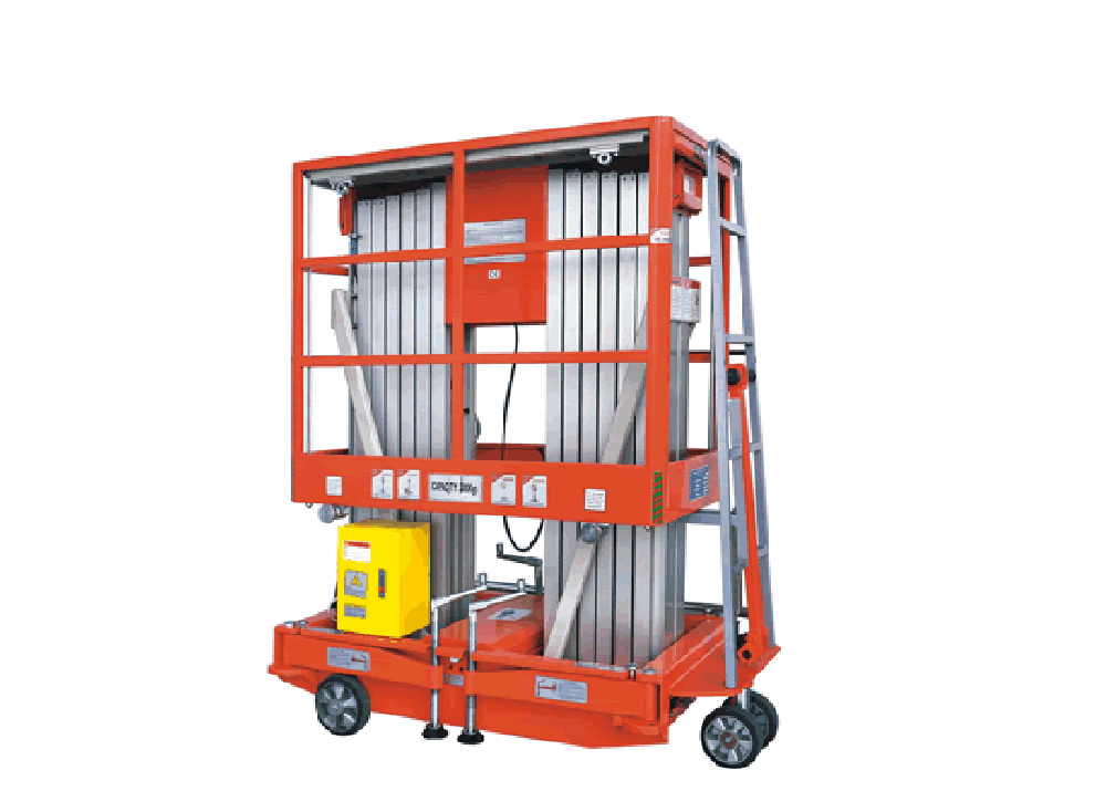 GTWY-200 Aluminium aerial platform double mast